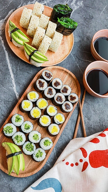Sushi bơ - món ăn thơm ngon lạ miệng